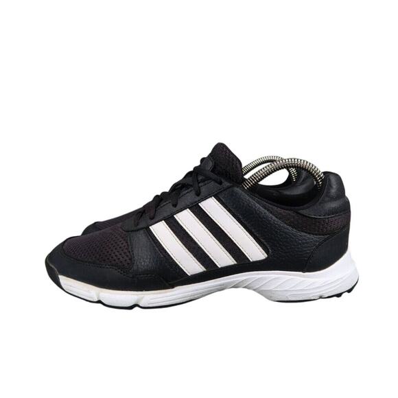 Adidas Shoes Mens 7 Golf Sneaker Tech Response Sport Athletic Black White Spiked main image 14
